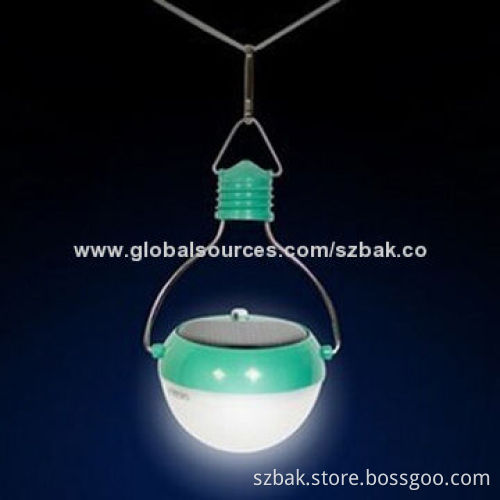 Solar LED Light, 1.2V/1W, Optical Sensing for Camping and Lighting, Best Seller, Competitive Price
